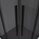 Миниатюра изображения товара Душевой уголок Niagara NG-2824-34BLACK 100x100x195 (черный матовый/тонированное стекло)