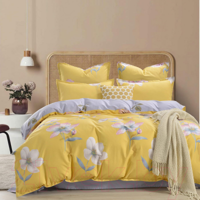 Комплект постельного белья Sofi de Marko Эми 1.6 / 1.6-5557 (желтый)