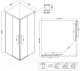 Миниатюра изображения товара Душевой уголок Niagara NG-6623-34 90x90x195 (хром/прозрачное стекло)