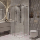 Миниатюра изображения товара Душевой уголок Niagara NG-6623-34 90x90x195 (хром/прозрачное стекло)