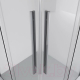 Миниатюра изображения товара Душевой уголок Niagara NG-6623-34 90x90x195 (хром/прозрачное стекло)