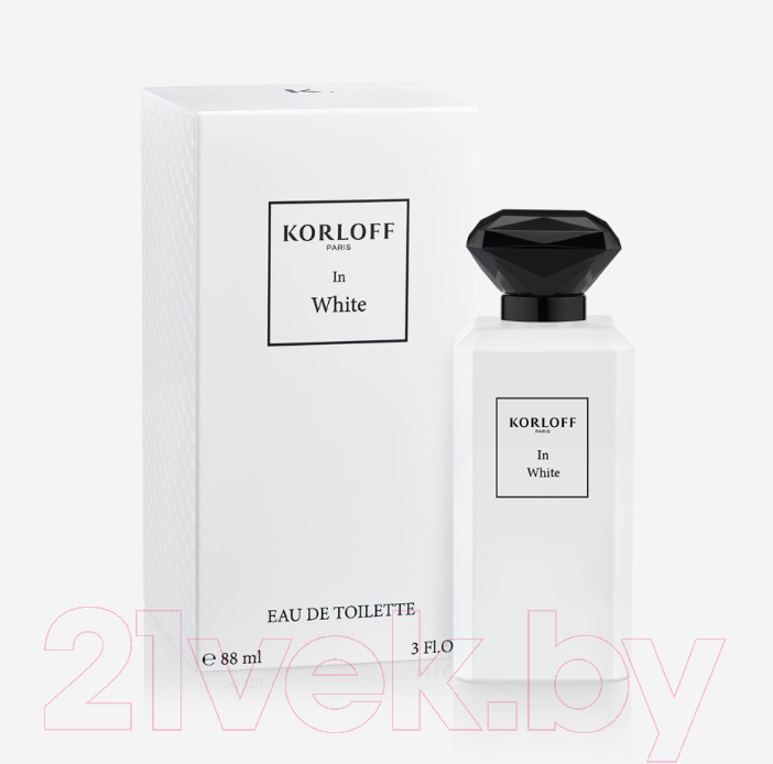 Туалетная вода Korloff In White (88мл) — фото 2