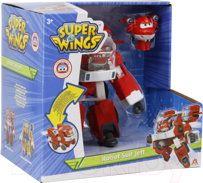 Игрушка-трансформер Super Wings С фигуркой мини Джетта / EU750321