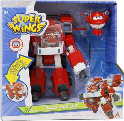 Игрушка-трансформер Super Wings С фигуркой мини Джетта / EU750321