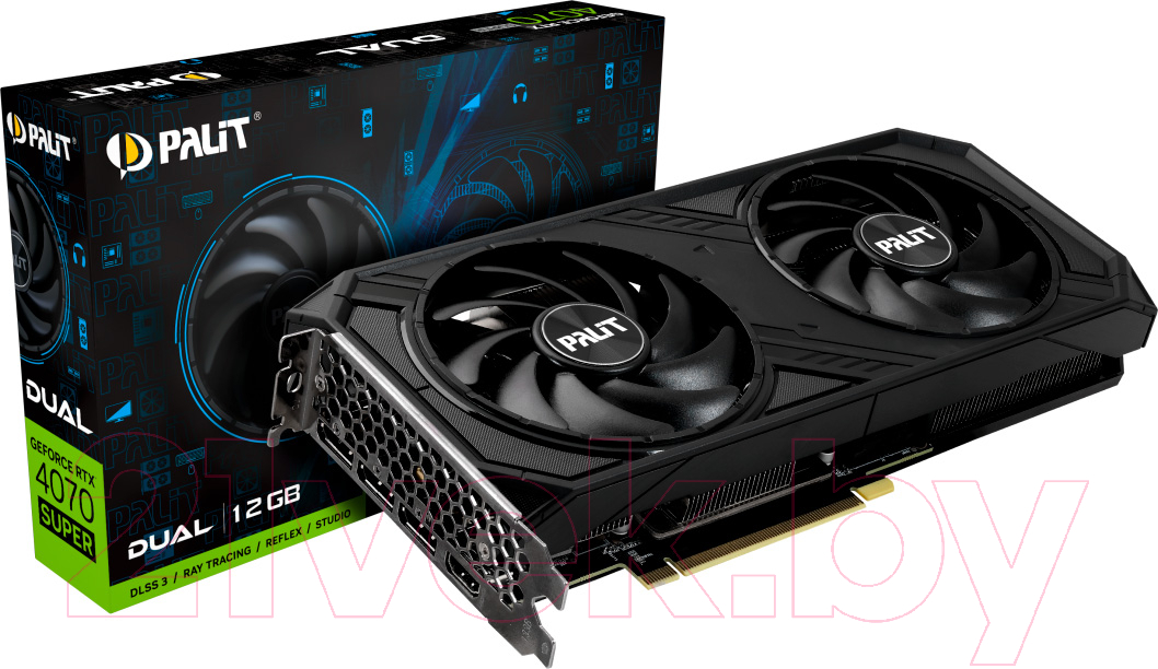 Видеокарта Palit RTX4070 Super Dual 12GB (NED407S019K9-1043D)