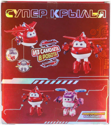 Робот-трансформер Super Wings Супер крылья Джетт / EU760210A