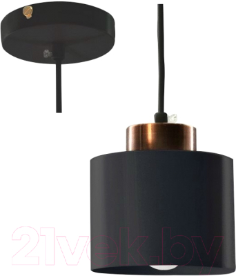 Потолочный светильник Aitin-Pro НСБ 01-60-101 / 8824/1 (медный/черный)