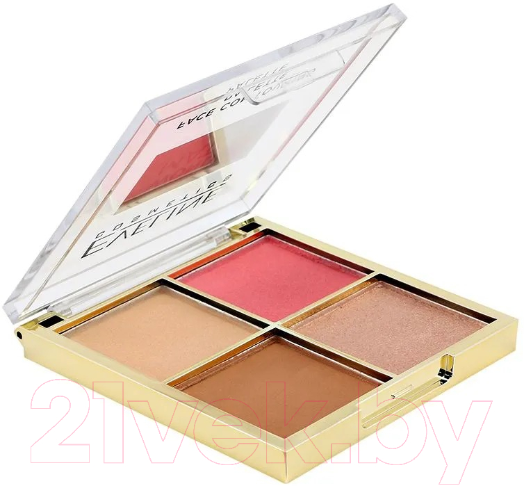 Палетка для скульптурирования Eveline Cosmetics Wonder Match тон 02 (10.8г) — фото 3