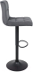 Миниатюра изображения товара Стул барный AksHome Logos (темно-серый велюр HCJ-40/черный)