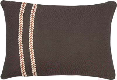 Подушка декоративная Tkano Ethnic. Braids TK23-CU0007 (серо-коричневый)