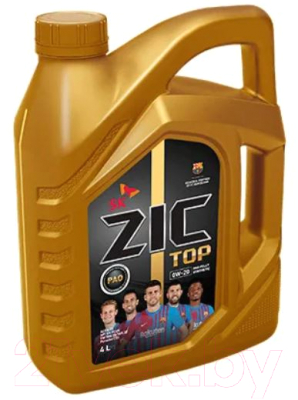 Моторное масло ZIC Top 0W20 / 162679 (4л)