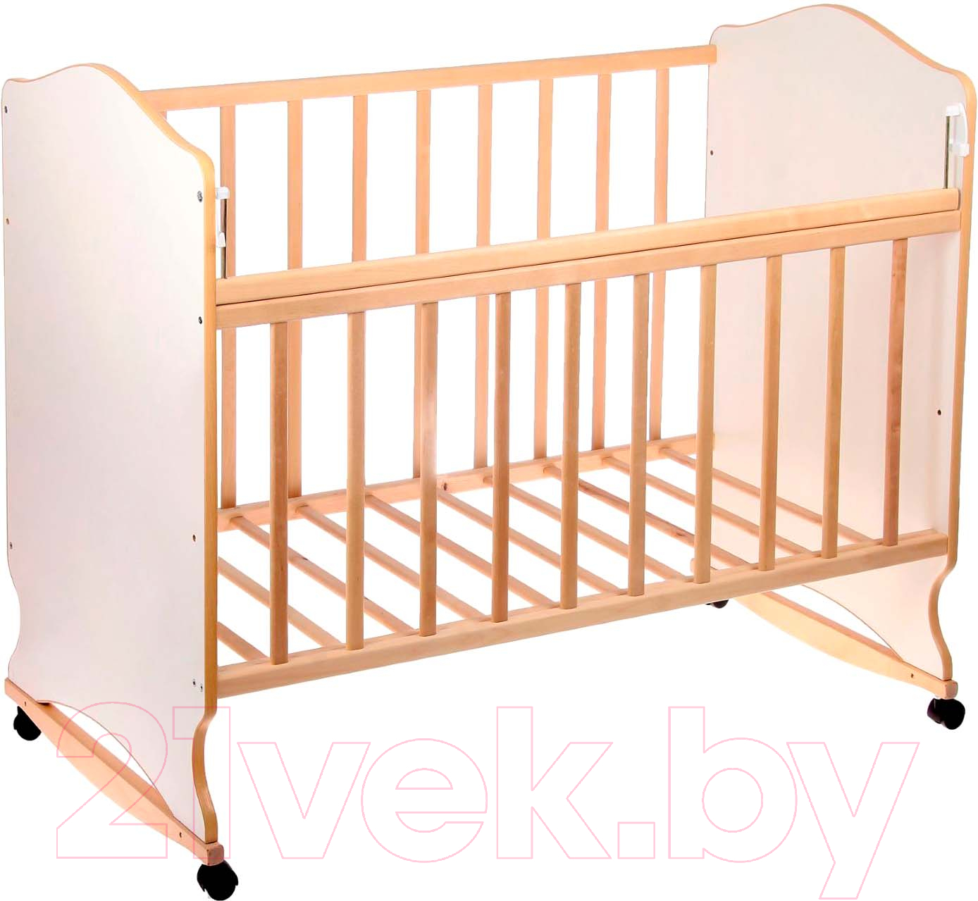 Детская кроватка VDK Морозко колесо-качалка
