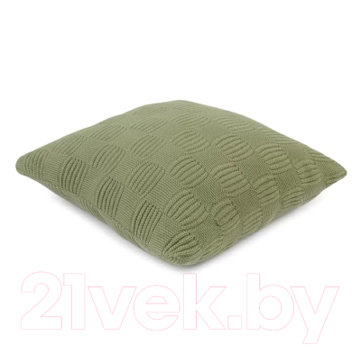 Наволочка декоративная Tkano Essential TK22-CU0013 (травянисто-зеленый)