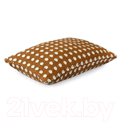 Наволочка декоративная Tkano Essential. Polka dots TK23-CC0007 (карамельный)