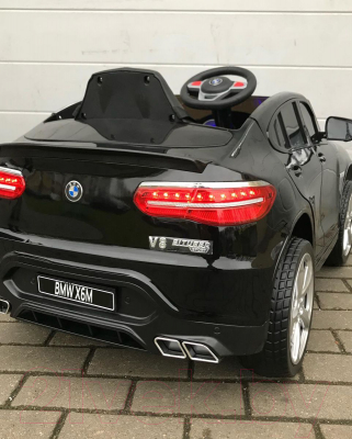 Детский автомобиль Electric Toys BMW X6M / FT968P (черный)