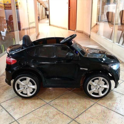 Детский автомобиль Electric Toys BMW X6M / FT968P (черный)