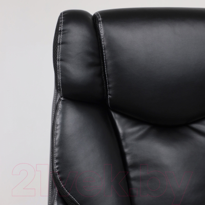 Кресло офисное AksHome Armstrong (кожзам черный)