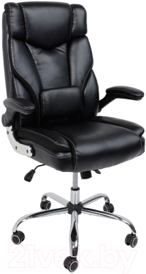 Кресло офисное AksHome Armstrong (кожзам черный)