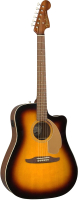 Электроакустическая гитара Fender Redondo Player Sunburst WN - 