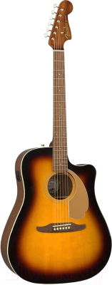 Электроакустическая гитара Fender Redondo Player Sunburst WN