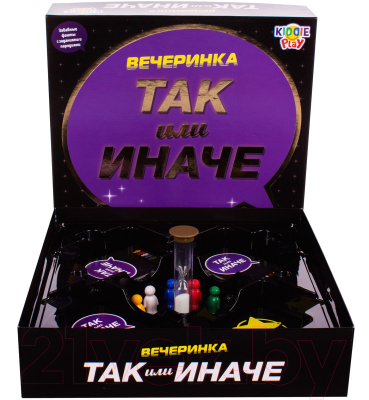 Настольная игра KiddiePlay Так или иначе. Вечеринка / 58795C