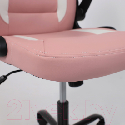 Кресло геймерское AksHome Estel (кожзам розовый)