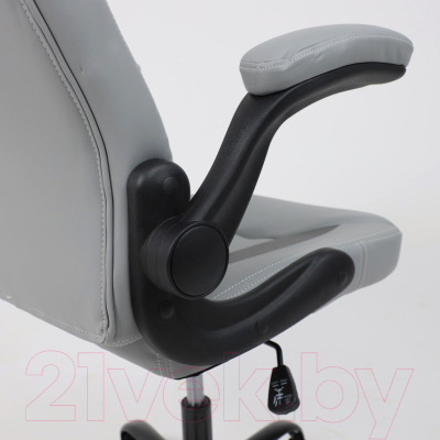 Кресло геймерское AksHome Estel (кожзам серый)