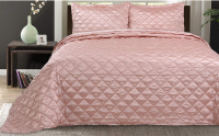 Набор текстиля для спальни Sofi de Marko Паола 240х260 / Пок-П02п-240х260 (пепельно-розовый) - 