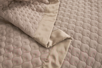 Набор текстиля для спальни Sofi de Marko Роксалана 160х220 / Пок-Рк4-160х220 (мокко)
