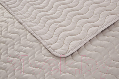 Набор текстиля для спальни Sofi de Marko Саванна 160х220 / Пок-Сн-Ср-160х220 (серый)