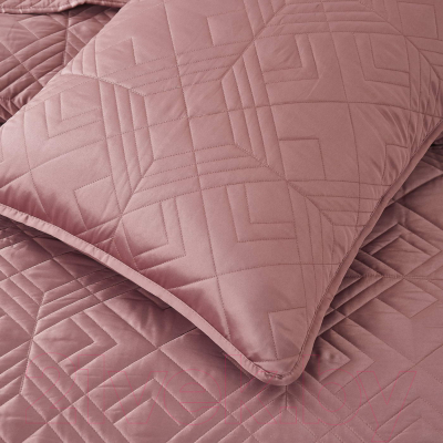 Набор текстиля для спальни Sofi de Marko Себастьян 230х250 / Пок-СБ4-230х250 (пепельно-розовый)