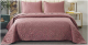Набор текстиля для спальни Sofi de Marko Себастьян 230х250 / Пок-СБ4-230х250 (пепельно-розовый) - 