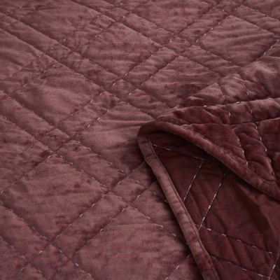 Набор текстиля для спальни Sofi de Marko Селена 160х220 / Пок-СЛт-160х220 (терракотовый)