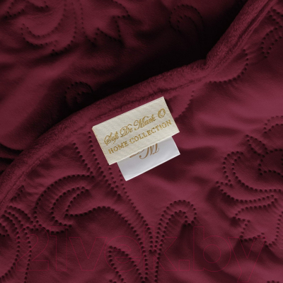 Набор текстиля для спальни Sofi de Marko Амара 160х220 / Пок-Ам-Бр-160х220 (бордовый)