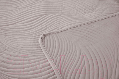 Набор текстиля для спальни Sofi de Marko Жизель 160х220 / Пок-ЖЛ8-160х220 (пудровый)