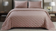 Набор текстиля для спальни Sofi de Marko Иоланта 160х220 / Пок-Ио-Пр-160х220 (пепельно-розовый) - 