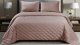 Набор текстиля для спальни Sofi de Marko Иоланта 160х220 / Пок-Ио-Р-160х220 (розовый) - 