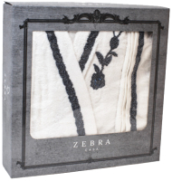 Комплект текстиля для ванной Karven Zebra / В 1124 Elenor Lacivert - 