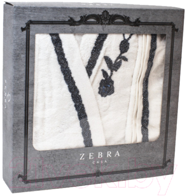 Комплект текстиля для ванной Karven Zebra / В 1124 Elenor Lacivert