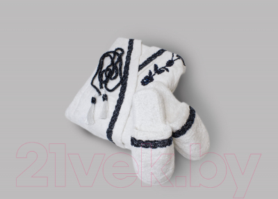 Комплект текстиля для ванной Karven Zebra / В 1124 Elenor Lacivert