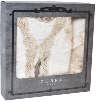 Комплект текстиля для ванной Karven Zebra / В 1124 Floransa Krem - 