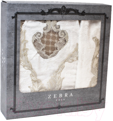 Комплект текстиля для ванной Karven Zebra / В 1124 Ornella Krem/Bej