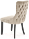 Миниатюра изображения товара Стул Halmar Alda (бежевый/черный)