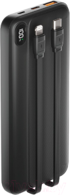 Портативное зарядное устройство Olmio L-10 QuickCharge 10000mAh 22.5W (черный)