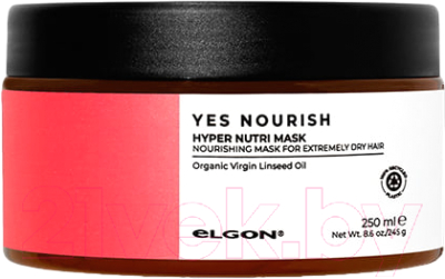 Маска для волос Elgon Yes Nourish Питательная для очень сухих, нормальных волос (250мл)