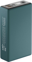 Портативное зарядное устройство Olmio QX-20 QuickCharge 20000mAh 22.5W (темно-зеленый) - 