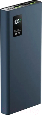 Портативное зарядное устройство Olmio QR-10 QuickCharge 10000mAh 22.5W (темно-синий)