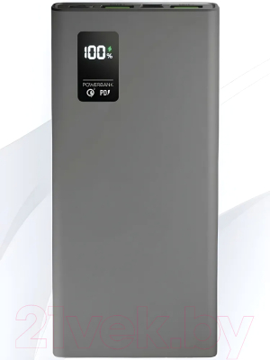Портативное зарядное устройство Olmio QR-10 QuickCharge 10000mAh 22.5W (серый)