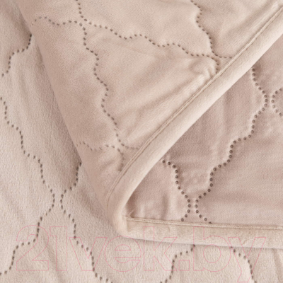 Набор текстиля для спальни Sofi de Marko  Деметра 160х220 / Пок-5303Сб-160х220 (светло-бежевый)