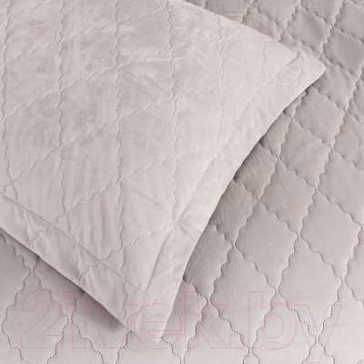 Набор текстиля для спальни Sofi de Marko Деметра / 160х220 Пок-5303Сс-160х220 (светло-серый)